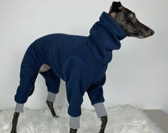 Italian Greyhound fleece jumpsuit, Iggy romper, Soft and Warm stylish onesie