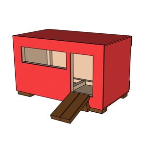 Chicken Coop & Chick Brooder in One - Building Plans