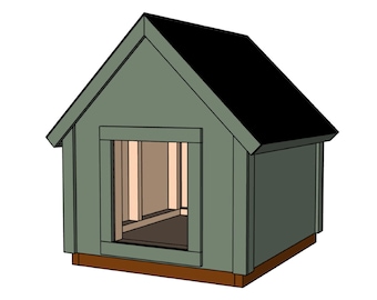 Extra Large Dog House Plans