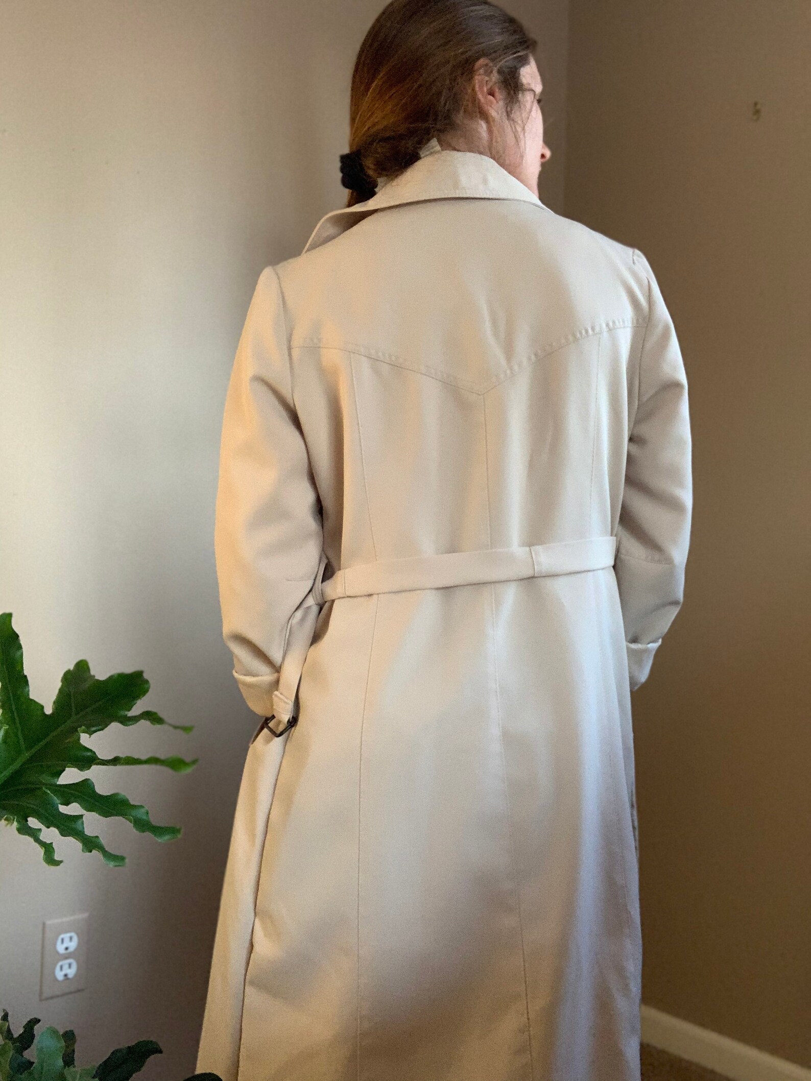 Trench Coat Dress Etsy
