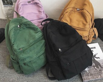 canvas backpack womens