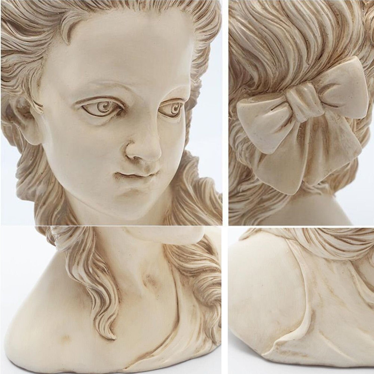 Ancient Greek Sculpture Art Deco VaseGreek Goddess Etsy