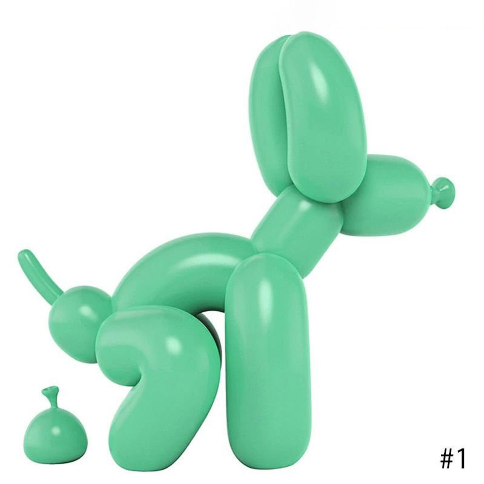 Luftballon Hund Pooping Figur lustige Hund moderne Dekor Etsy