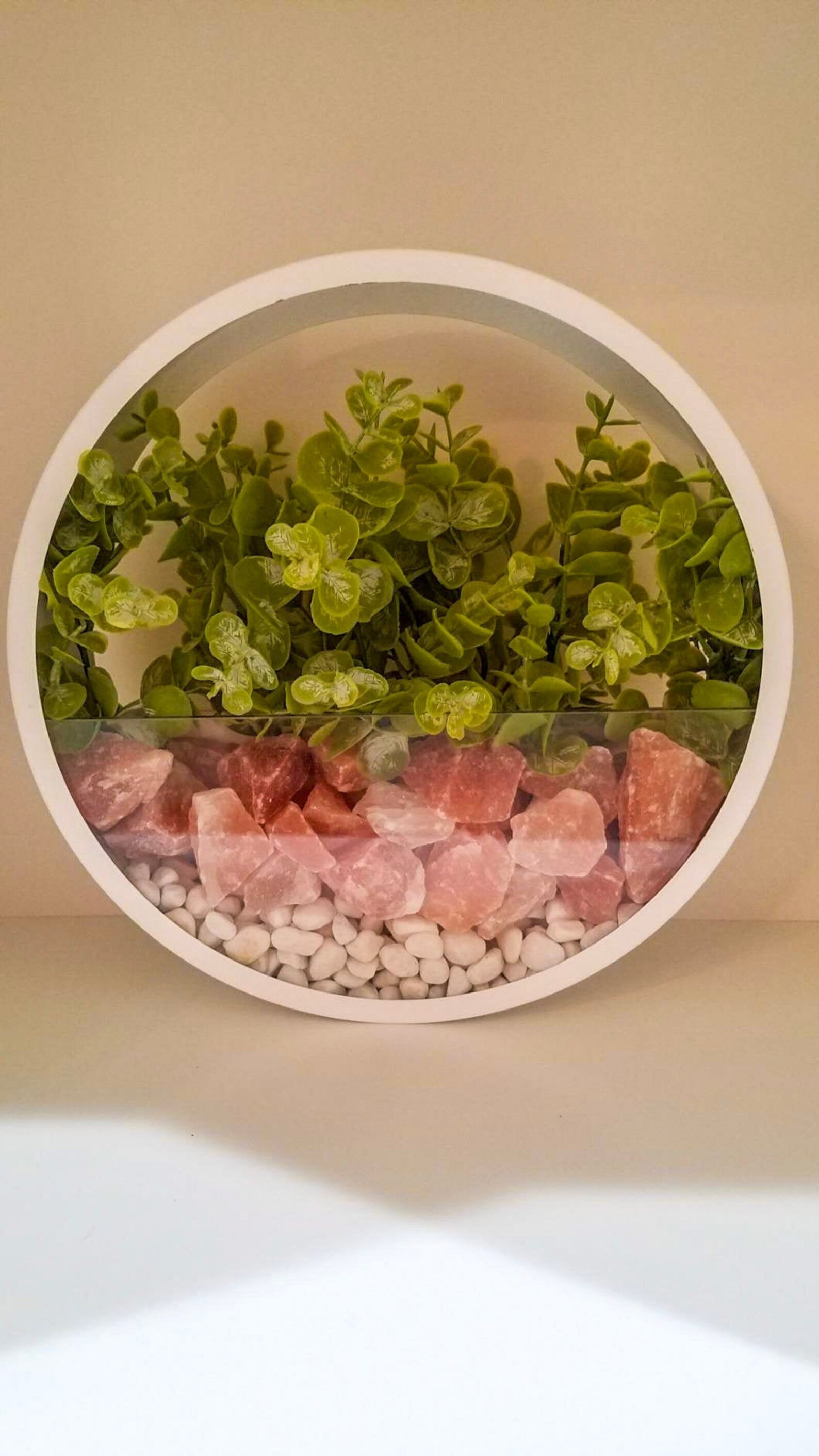 Hanging Round Wall Planter Indoor Round Planter Wall Hanging Etsy