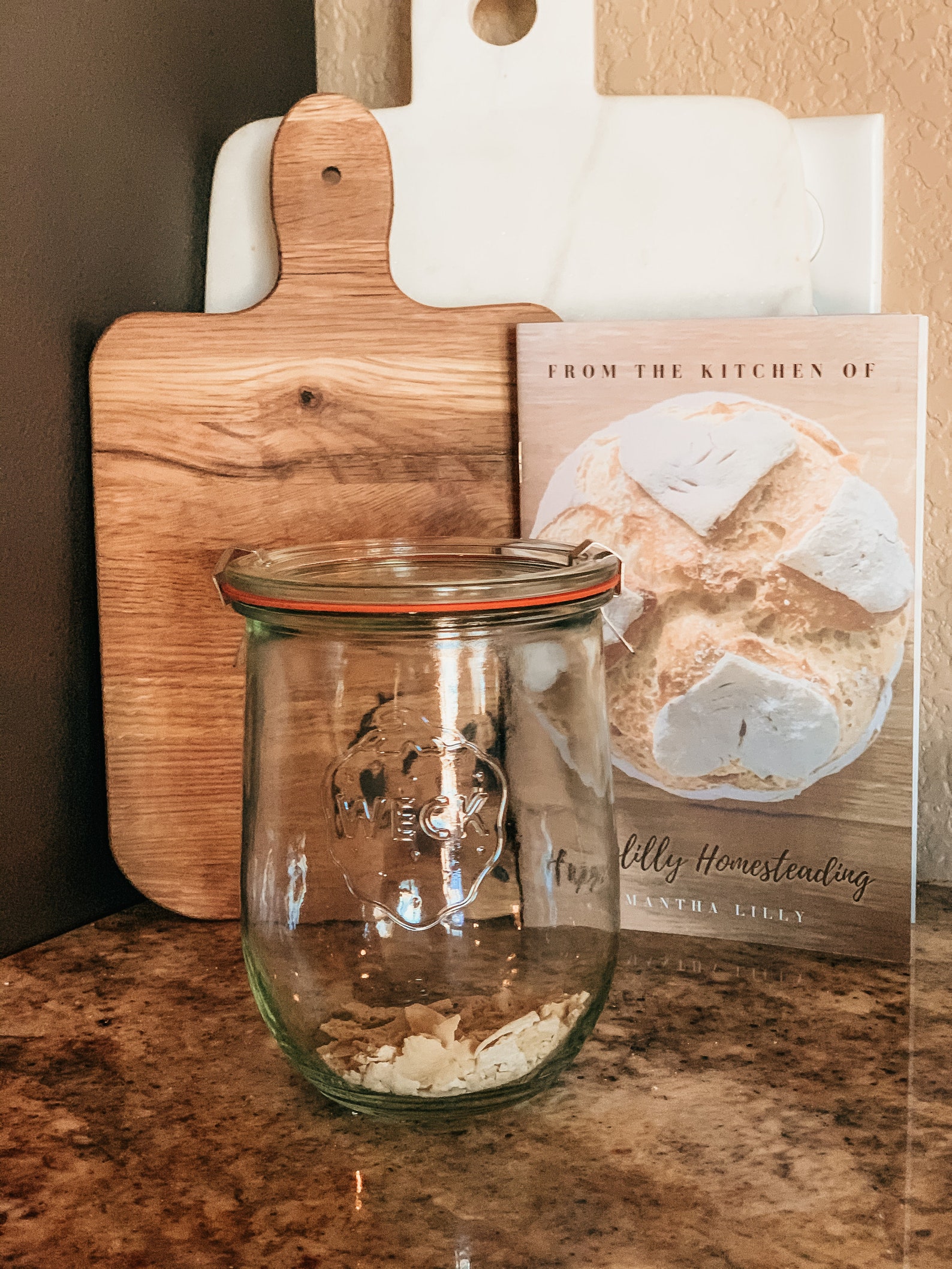 Sourdough Book With Starter & Jar Etsy