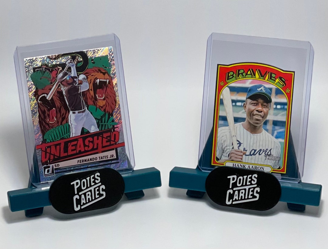 CUSTOM Sports/trading Card Stand Display Holder Easel Etsy