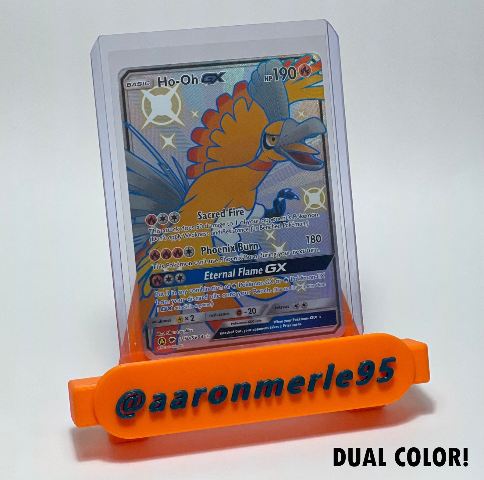 CUSTOM Sports/trading Card Stand Display Holder Easel Etsy