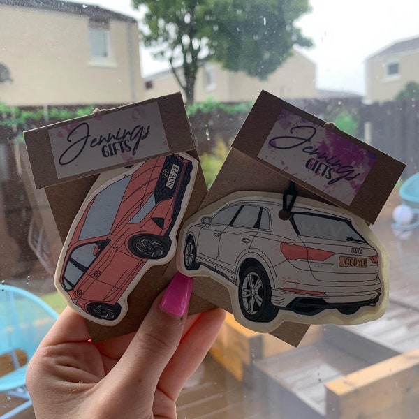 Personalised Car Air Freshener Etsy UK