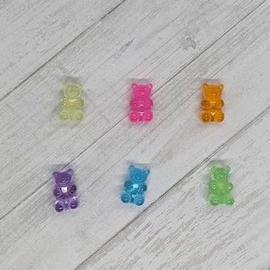Mini Gummy Bear Magnet Set