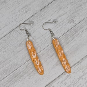 Baguette Dangle Earrings