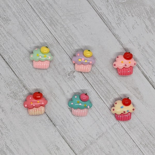 Cute Cupcake Magnet Set