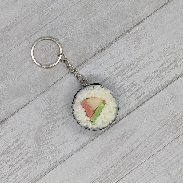 Realistic Sushi Keychain