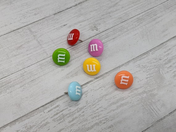 M&M Candy Pushpins / Thumbtacks