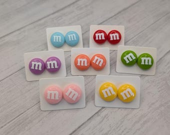 M&M Stud Earrings
