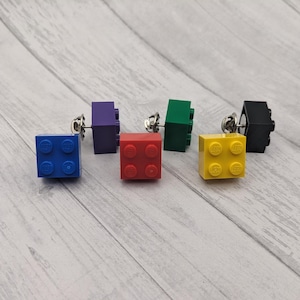 Toy Building Block Pins - Set of 2
