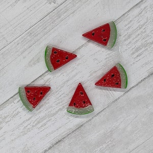 Watermelon Slice Magnets - Set of 5
