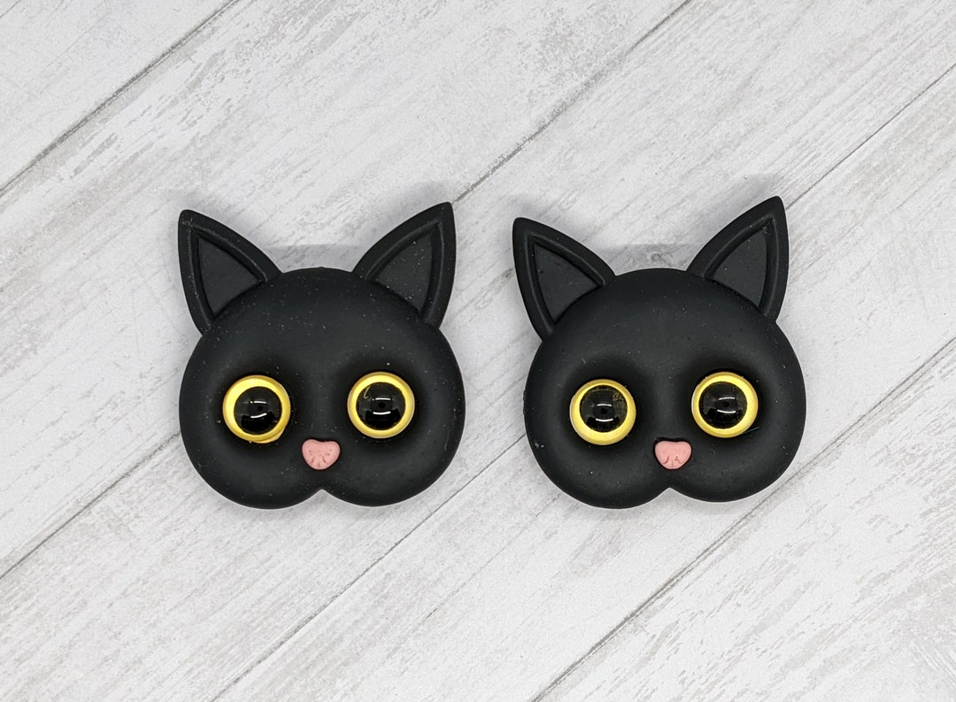 Large Black Cat Etsy