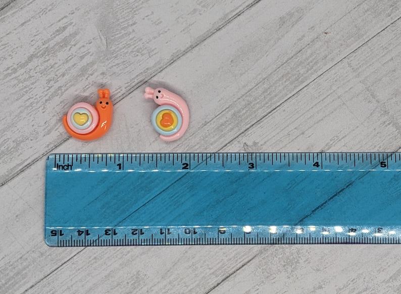 Snail Magnets Happy Snail Magnets - Set of 6 - Etsy