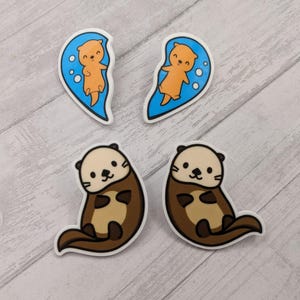 Otter Best Friend Pins