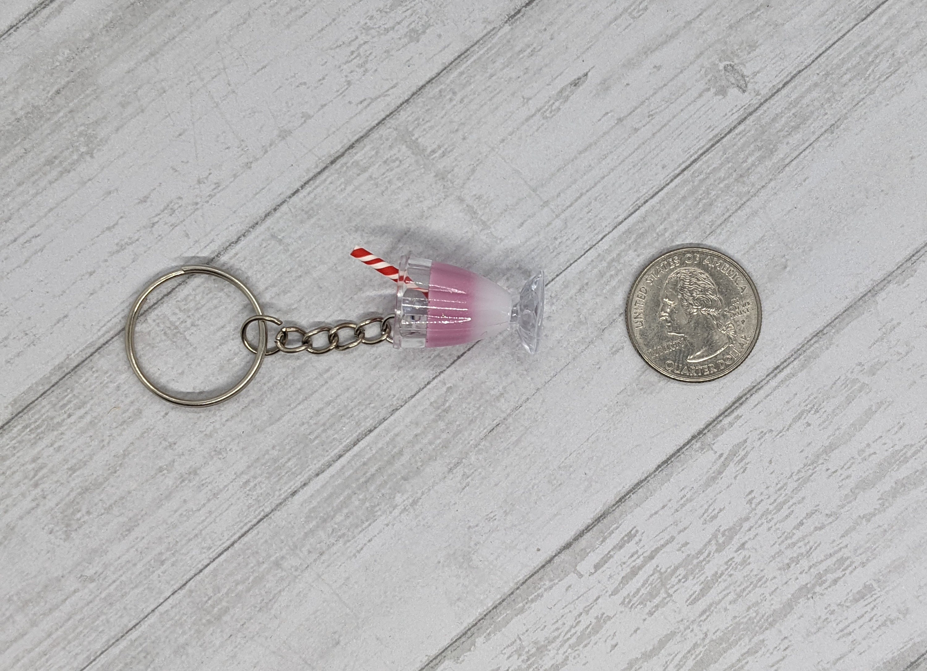 Mini Milkshake Keychains Milkshake Keychain: Sweet Treat Accessory - Etsy