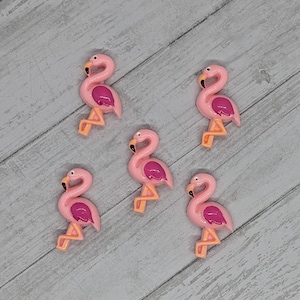 Pink Flamingo Magnet Set