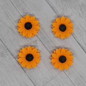 Sunflower Magnets - Set of 4