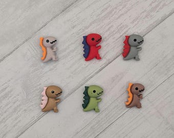 Cute Dinosaur Magnets -  Set of 6