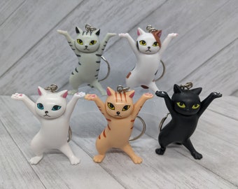 Sassy Cat Keychain