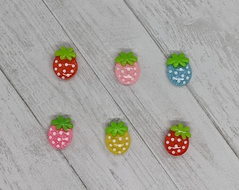 Cute Colorful Strawberry Magnet Set