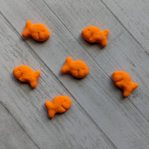Imanes de peces dorados hechos a mano - Juego de 6
