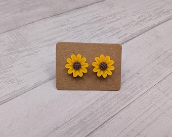 Sunflower Stud Earrings