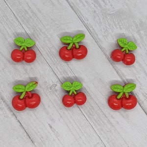 Cherry Magnets - Set of 6