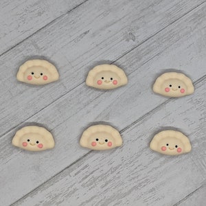 Adorable Kawaii Dumpling Magnets - Set of 6