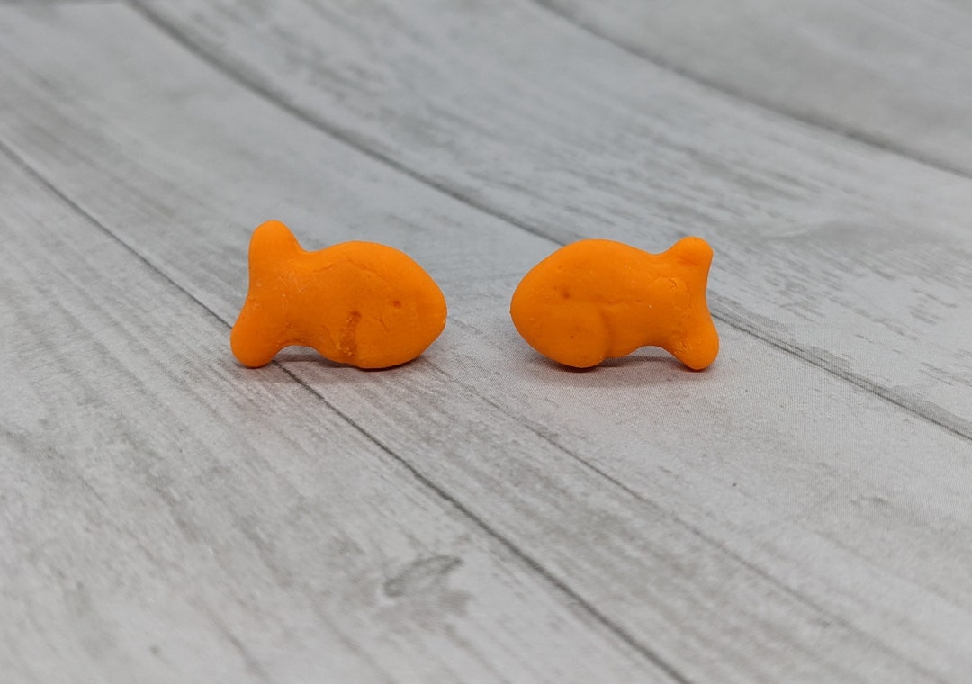 Goldfish Stud Earrings