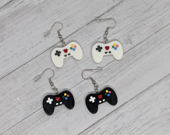 Video Game Controller Dangle Earrings