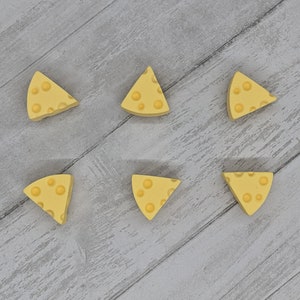 Swiss Cheese Magnets - Set of 6