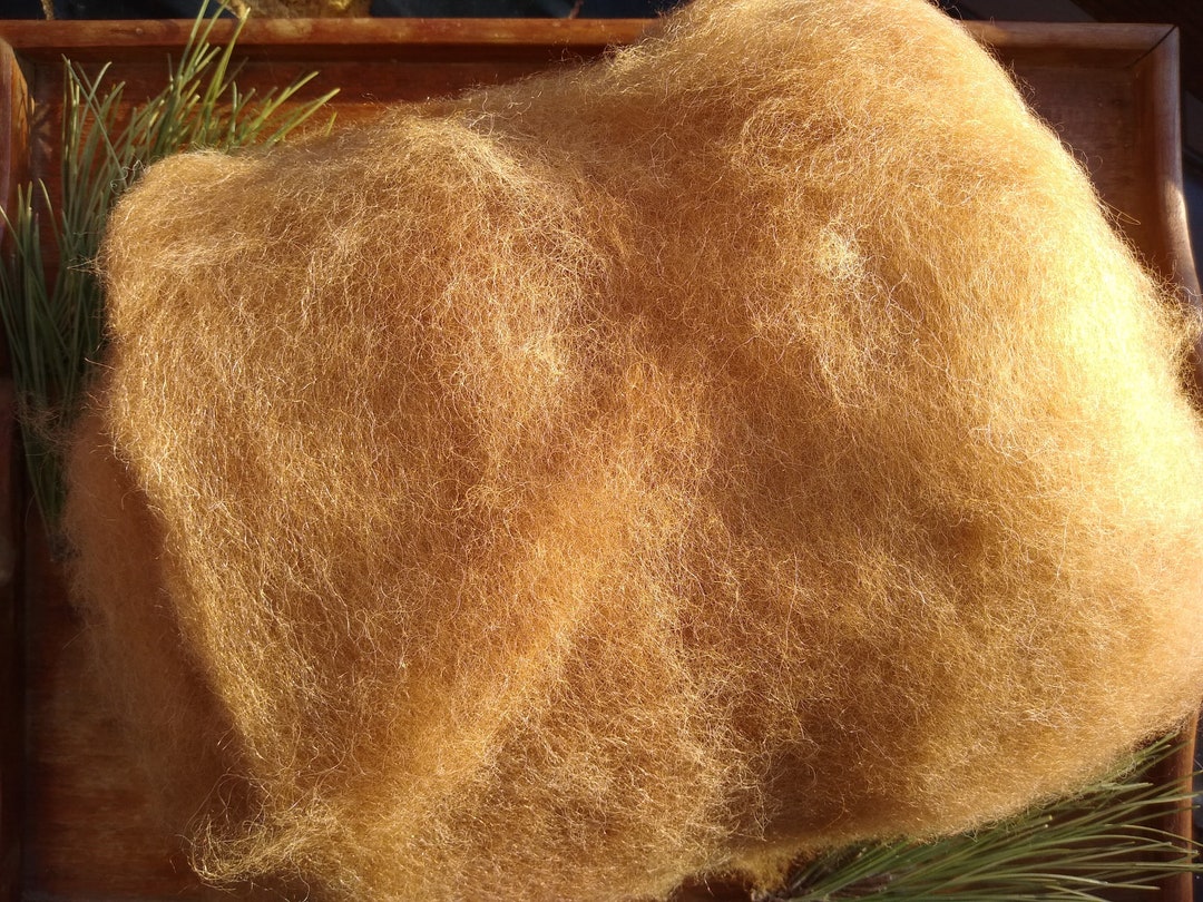100 Alpaca Felt Batting Dark Fawn Etsy