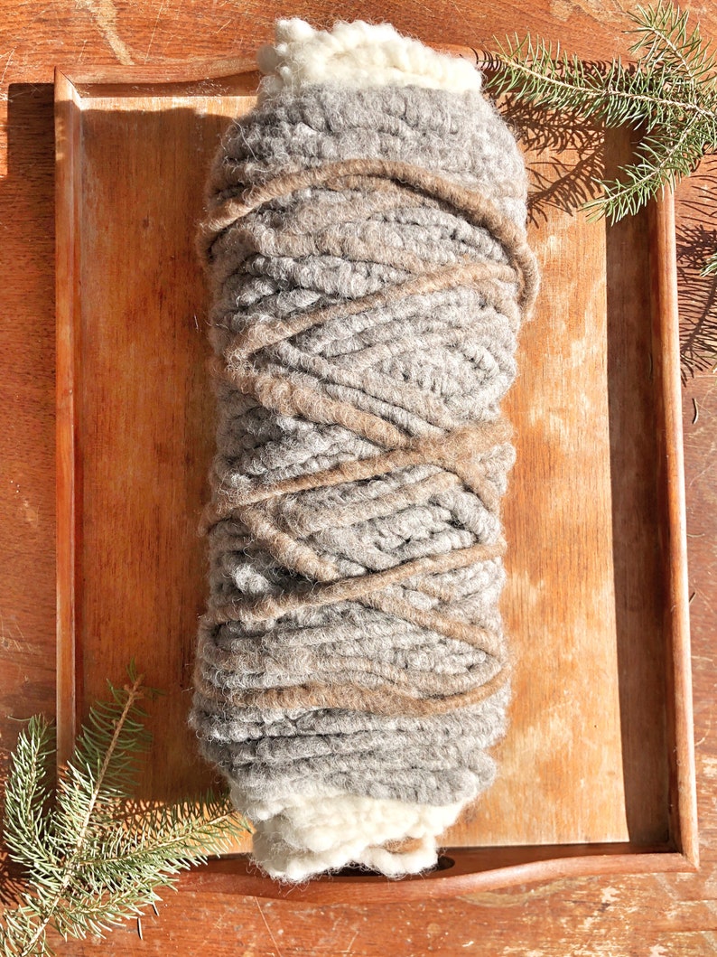 100/% Alpaca Rug Yarn Multicolor
