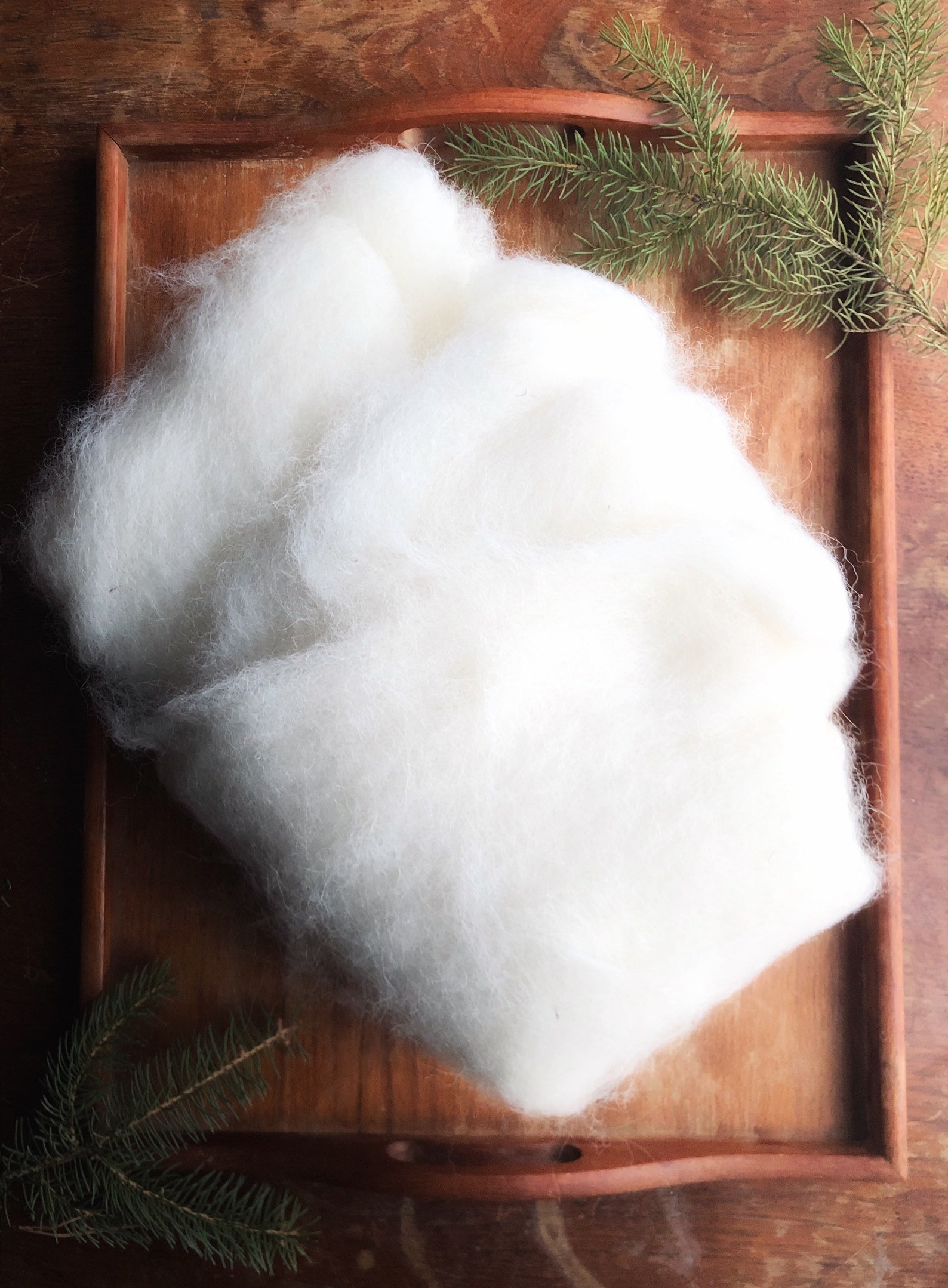 100 Alpaca Felt Batting Cream Etsy