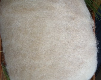 100% Alpaca Felt Batting Frosted