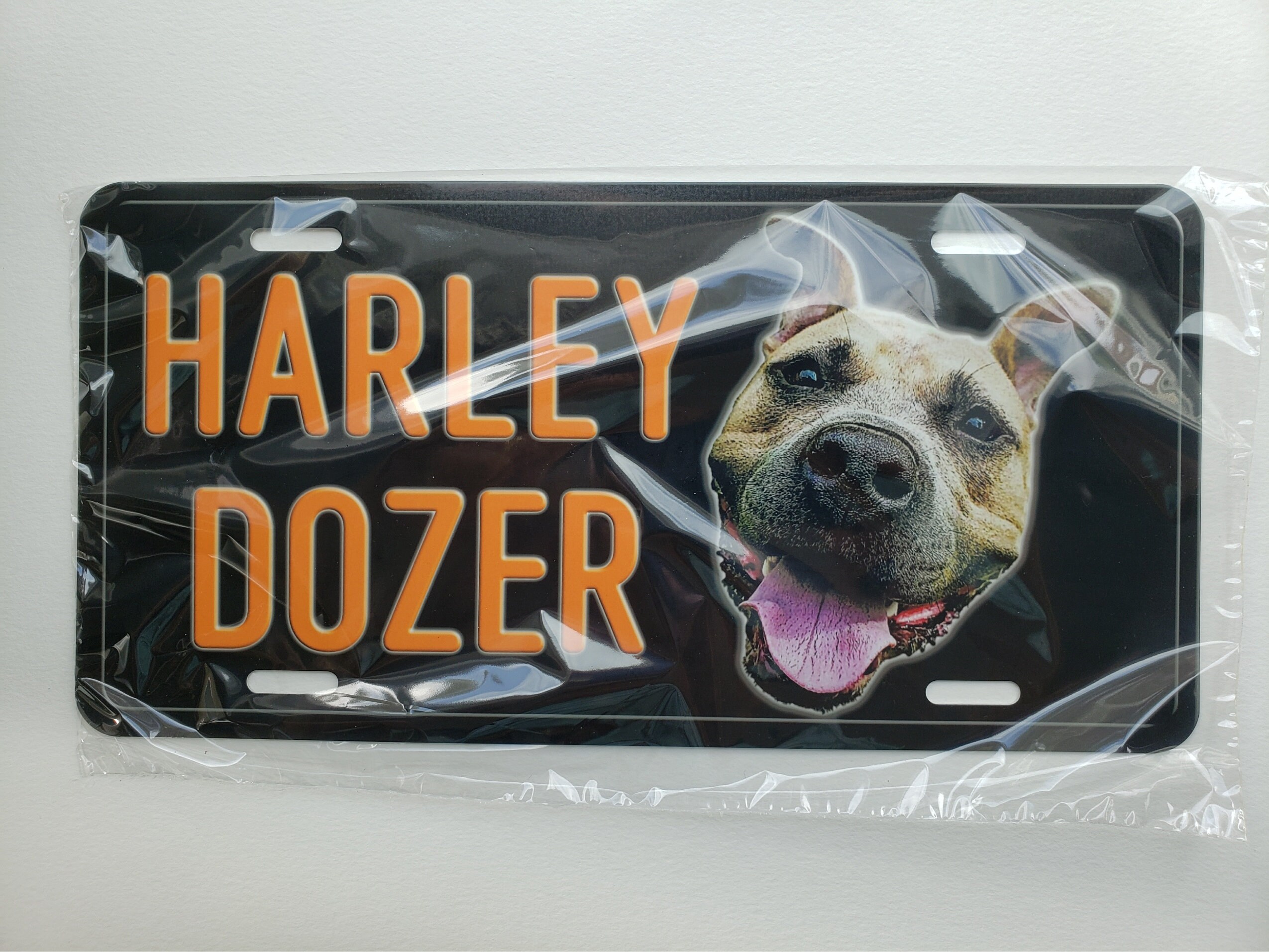 Pet License Plate Custom License Plate Dog & Cat Car Plate Etsy