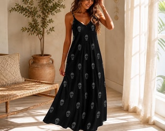 royal bones by tripp black lace dress EUC Vintage Daang Goodman Tripp NYC Royal Bones black skull dress Gothic Size XL