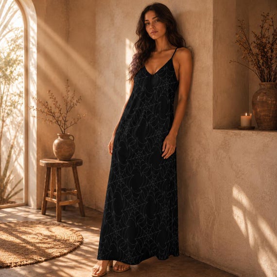 goth summer dress Gothic  N' Rock this dress adds just the right amount of creepy charm     