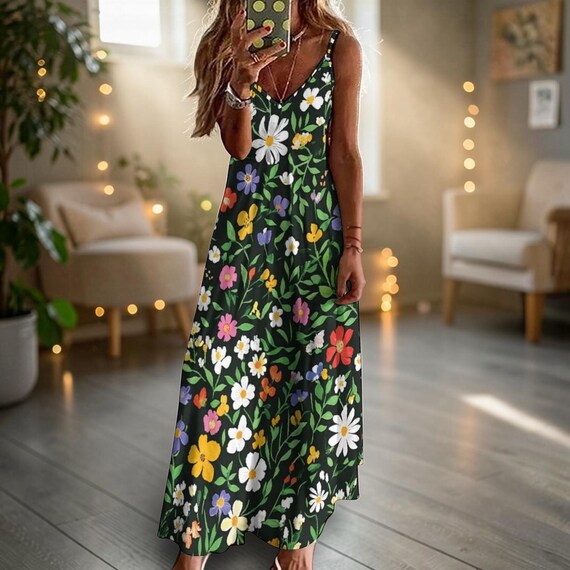 green emerald velvet dress Green & White Toile Halter Midi Dress - All Dresses main image 0