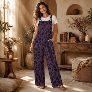 dark purple overall dress Girls: The Naomi Purple Overalls Shop the Mint
