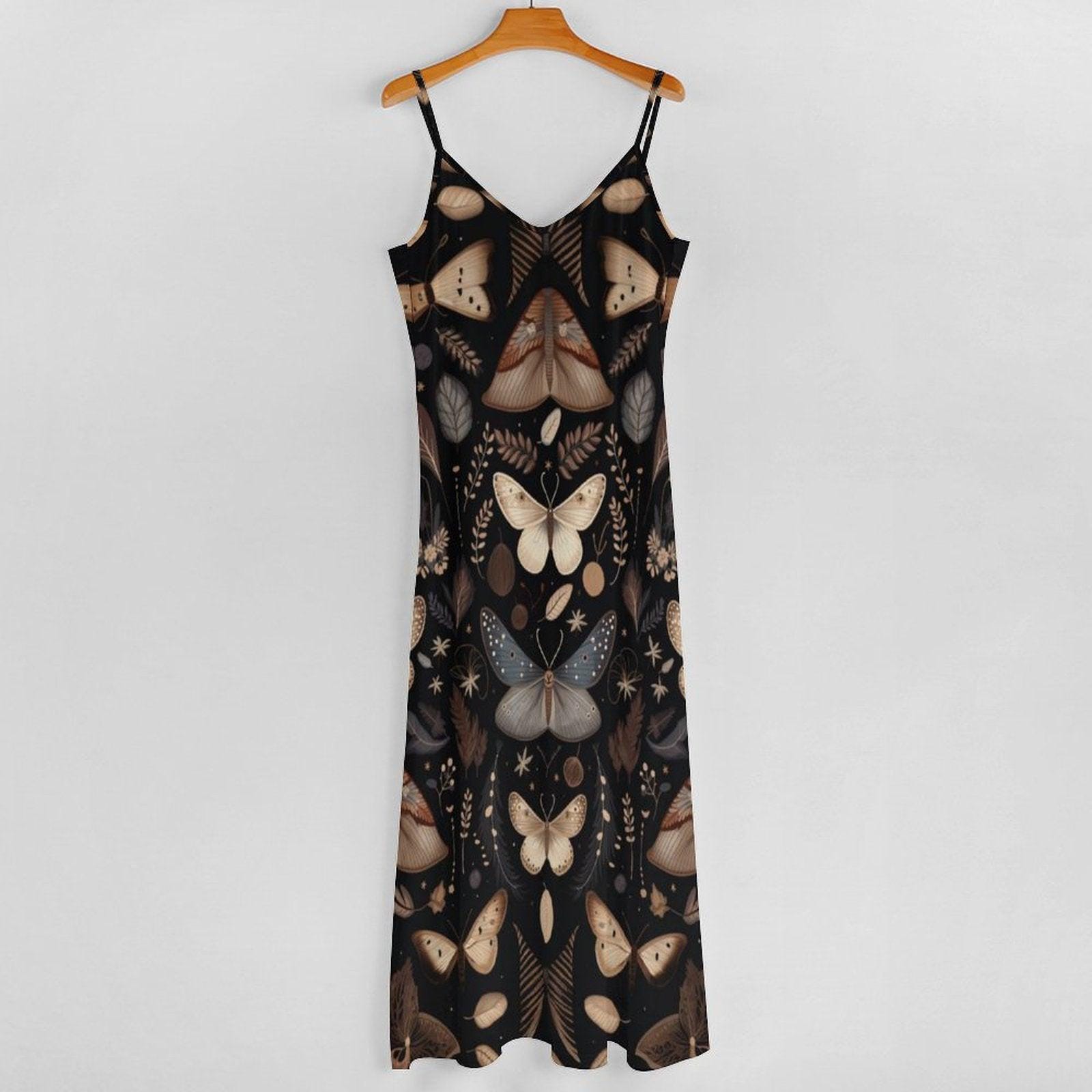 evening dresses party dresses A Line Brown Simple Evening Party Dresses Long Prom Dresses With Slit main image 1