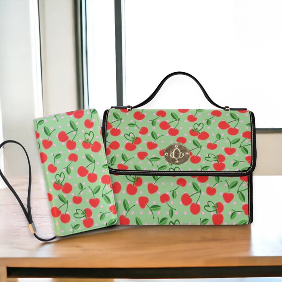 Pastel green purse sale
