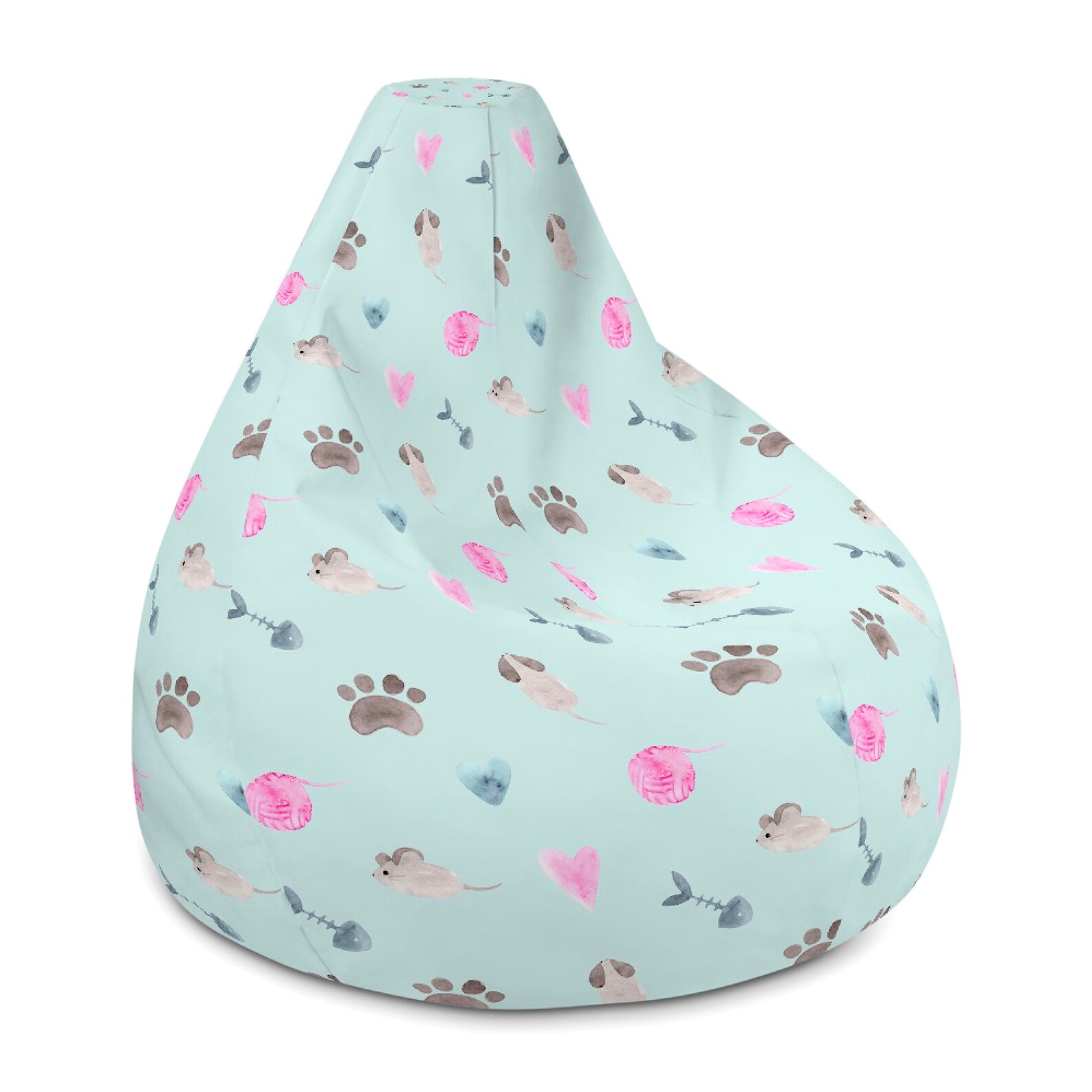 Cat bean bag chair Adult bean bag Kids bean bag Pet bean Etsy