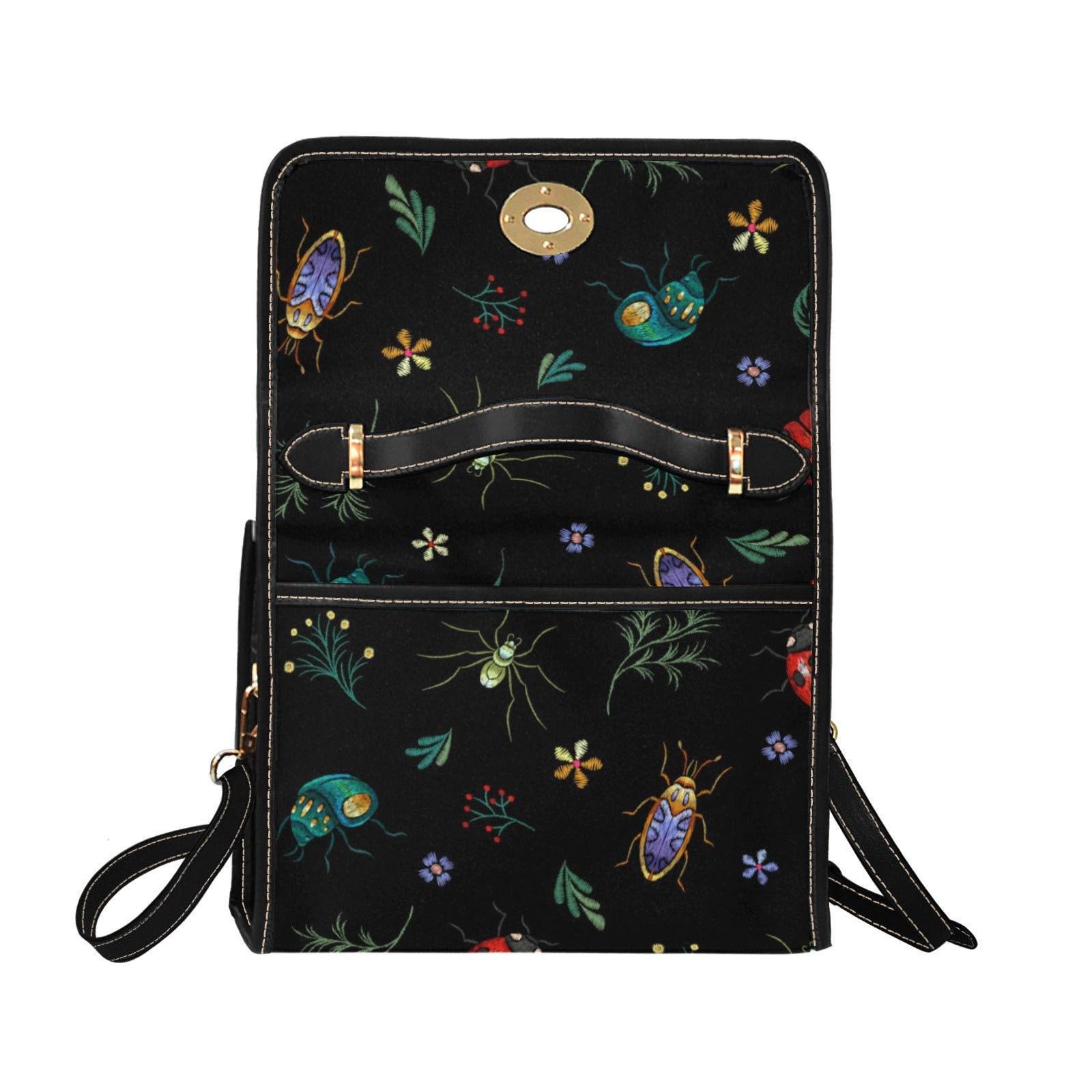 Bug Beetle Print Crossbody Bag, Naturecore Soft Goth Purse - Etsy