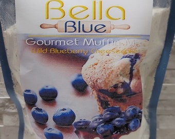 Wild Blueberry Cheesecake Muffin Mix - Gourmet Bakery-Style Muffins - Gourmet Food Gifts - Fluffy and Moist Muffin Recipe
